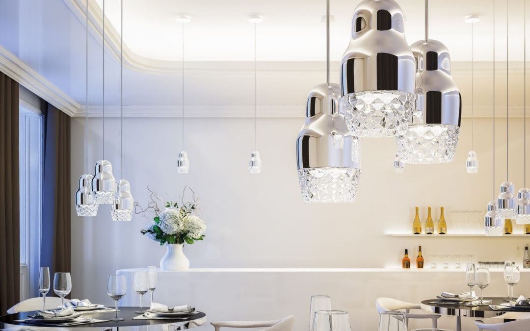 Die originelle Design Lampen von Axo Light bringen den Raum einen stilvollen Charakter