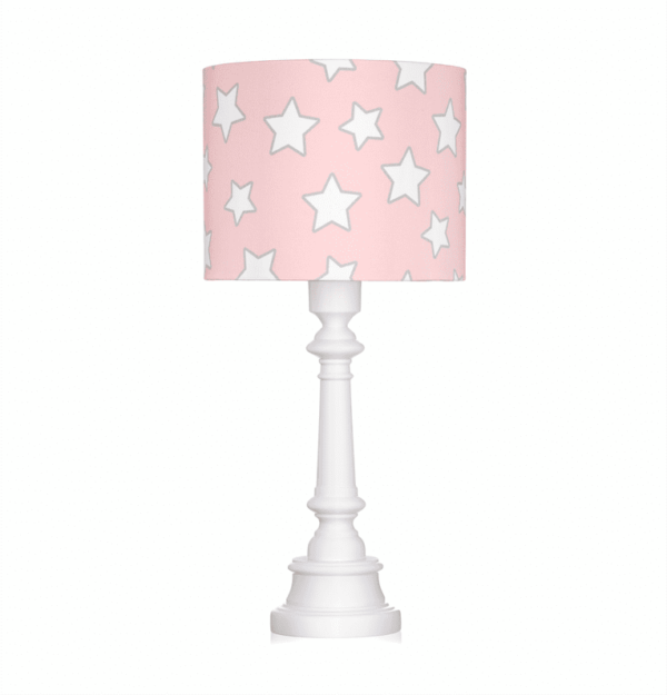 Tischlampe Pink Stars