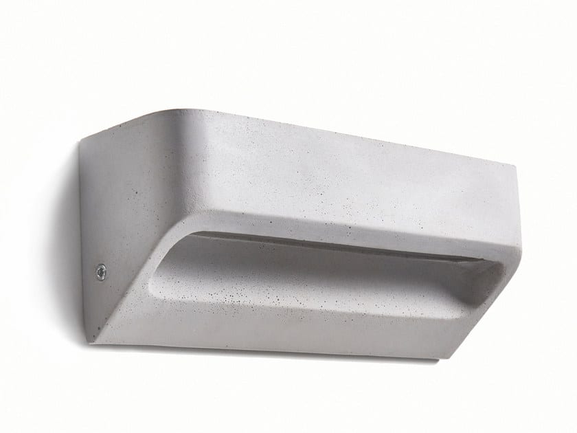 LED-Beton-Wandleuchte Desmi IP65