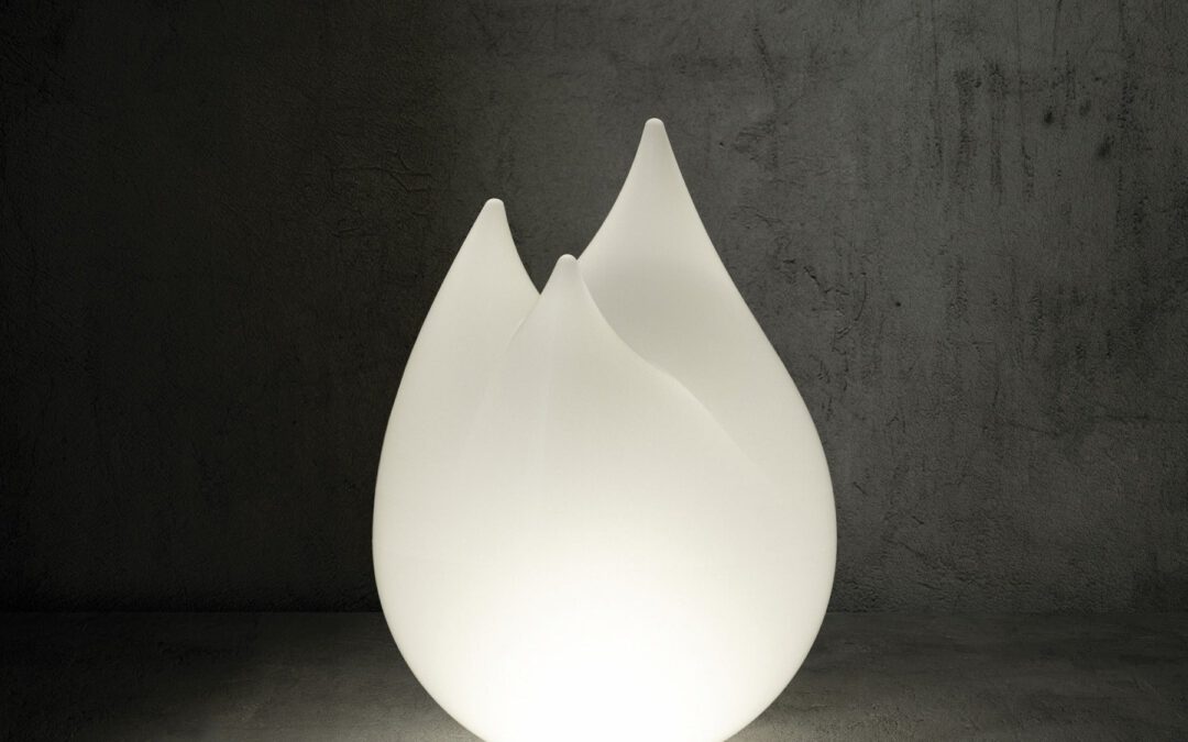 Design Stehlampe Flame Indoor – Outdoor Serralunga